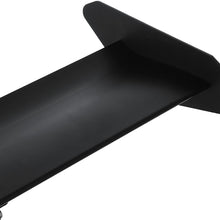 Mophorn GT Wing Spoiler 43.3Inch Universal Lightweight Aluminum Rear Spoiler Wing Adjustable Angel Single Deck Racing Spoiler BGW Drift JDM Drift Black (43.3 Inch Universal GT Wing)