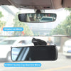 KITBEST Anti Glare Rear View Mirror, Suction Cup Rearview Mirror Universal Car interior Mirrors, 360 Degree Adjustable Antiglare Auto Inside Blue Mirror for Car, SUV, CRV, Vans and Trucks