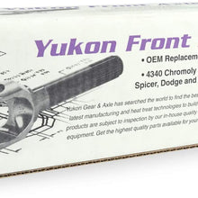 Yukon Gear & Axle (YA W38809) Left Inner Replacement Axle for Ford Bronco Dana 44 Differential 4340 Chrome-Moly