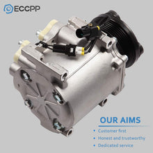 ECCPP AC Compressor with Clutch Replacement for 2004-2006 Mitsubishi Lancer Outlander 2.4L CO 10845AC