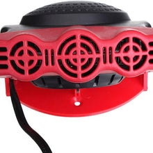 Jullynice 2 in 1 12V 150W Auto Car Heater Portable Heating Fan with Swing-Out Handle Windscreen Defroster Dashboard Driving Demister