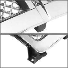 Replacement for Chevy Silverado 1500 GMT K2XX ABS Plastic Mesh Style Grille (Chrome)