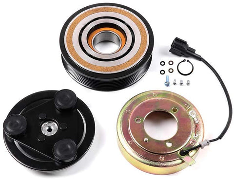 OCPTY CO 10863JC A/C Compressor Clutch Assembly Kit Compatible for Murano Quest 3.5L