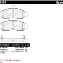 Centric (103.09590) Brake Pad, Ceramic