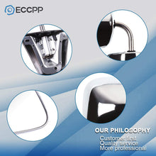 ECCPP Pair Set Fit for 1973-91 Chevy/Chevy GMC Jimmy Suburban C10 20 30/C/K1500 2500 3500/C15 25 35 Manual Stainless Mount Folding Chrome Side Mirrors