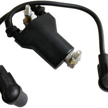 Ignition Coil Compatible with EZ GO 4-Cycle Gas Golf Cart Marathon Medalist TXT, 26652-G01 EPIGC103 ZF-IG-A00114