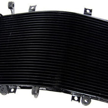 OzCoolingParts 08-12 Suzuki Motorcycle Radiator, OEM Replacement Aluminium Radiator for 2008-2012 Suzuki Hayabusa GSXR1300R GSXR 1300R Series