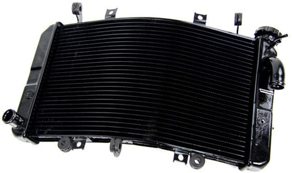 OzCoolingParts 08-12 Suzuki Motorcycle Radiator, OEM Replacement Aluminium Radiator for 2008-2012 Suzuki Hayabusa GSXR1300R GSXR 1300R Series