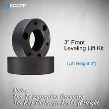 ECCPP 3 inch Lift and Leveling Kit Rasie Your Vehicle 3 inch Front Leveling Lift Kit Strut Spacers compatible with for Chevy Silverado/Sierra 2007-2017 for GMC Sierra 1500
