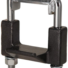 Trimax THC250 Universal Anti-Rattle Clamp Fits 2-1/2" Hitch, Silver
