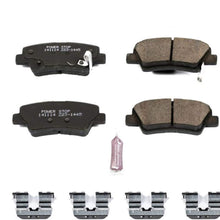 Power Stop Z23-1445, Z23 Evolution Sport Carbon-Fiber Ceramic Rear Brake Pads