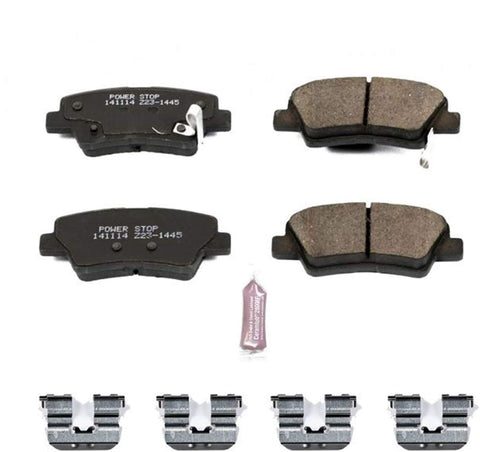 Power Stop Z23-1445, Z23 Evolution Sport Carbon-Fiber Ceramic Rear Brake Pads