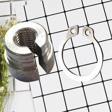 Garneck 2pcs Aluminium Cable Sleeve Throttle Cable Bushing Compatible for E30 E28 E39 E36 M20 M30 M50 S14 M60 Silver
