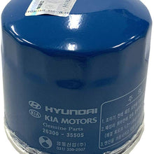 Genuine OEM Oil Filter for Hyundai 26300-35504 (6-pack)