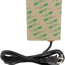 ABN Silicone Heater Pad Car Battery Heater Pad Engine Block Heater Pad Oil Pan Heater Pad, 4x5 Inch – 120V 250 Watt