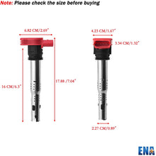 ENA Ignition Coils Compatible with 2006-2016 Audi A3 A4 A5 A6 A7 Q5 Q7 R8 S4 S5 TT - Volkswagen VW MK5 MK6 Jetta Golf Passat CC Tiguan - Compatible with 06E905115E - Pack of 4