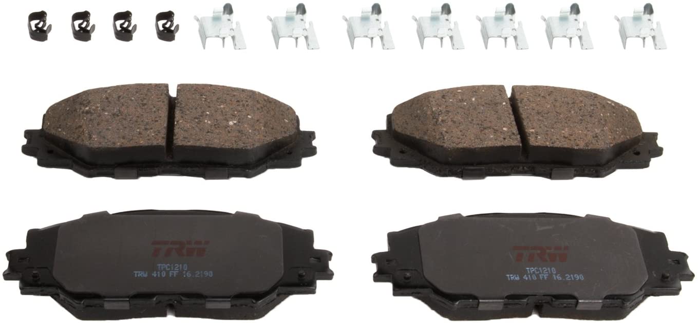 TRW TPC1210 Premium Ceramic Front Disc Brake Pad Set