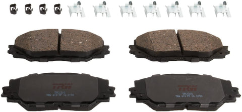 TRW TPC1210 Premium Ceramic Front Disc Brake Pad Set