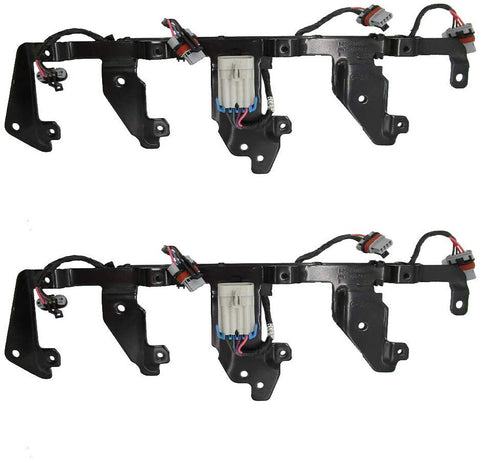 New OEM 2 Brackets + 2 Harnesses Pack For LS2 LS3 LS4 LS7 Engines, Compatible with ACDelco D514A D513A D510C