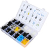 ANGLEWIDE 418Pcs Bumper Retainer Clips Auto Plastic Rivets Fasteners Push Car Clips eith Tool Replacement for Toyota GM Ford Acura