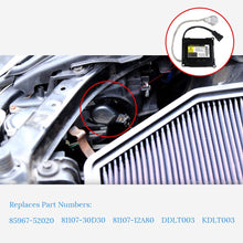 WMPHE HID Headlight Ballast for Lexus,Toyota Prius, Avalon Replaces# 85967-51040, 81107-33761, 81107-12A80, 81107-30D30, DDLT003, KDLT003 -Xenon Headlight Control Unit with Igniter & Power Cable