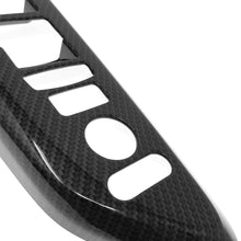 4Pcs Carbon Fiber Style Door Handle Armrest Trim Window Lift Panel Cover Trim For Honda 10th Gen Civic 2016 2017 2018 2019 2020