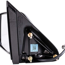 Dependable Direct Left Side Black Mirror Power Operated for 88-99 Chevy/GMC C/K 1500 2500 - GM1320122