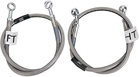 Cycleflex Brake Lines Two-Line Race Kit Fits 2009 Yamaha YZF-R1