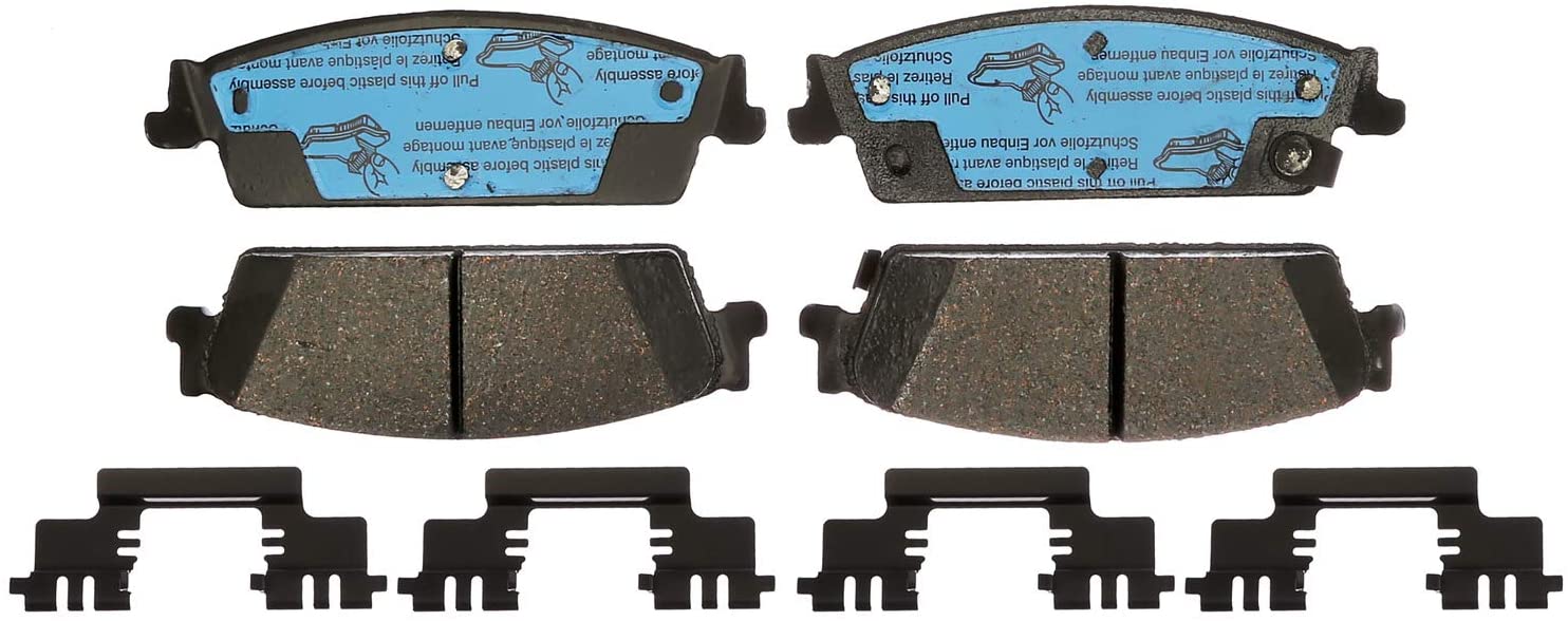 ACDelco 17D1194CHF1 Professional Ceramic Rear Disc Brake Pad Set