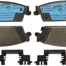 ACDelco 17D1194CHF1 Professional Ceramic Rear Disc Brake Pad Set
