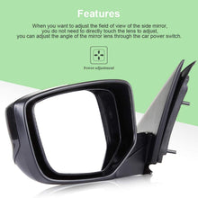 Scitoo Door Mirrors, fit for Honda Exterior Accessories Mirrors fit 2008-2012 for Honda Accord Sedan with Power Adjusting Manul-Folding Features (Driver Side)