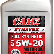 CAM2 80565-39506-6PK Synavex 5W-20 Motor Oil - 1 Quart, (Pack of 6)