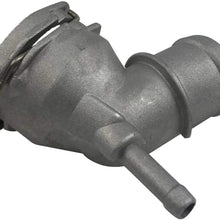 Bapmic 3C0122291 Upper Aluminum Radiator Coolant Pipe Hose Connector for Volkswagen Jetta Beetle CC Eos Passat