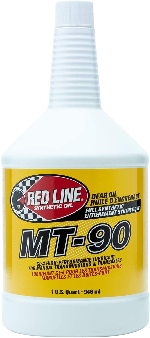 Red Line MT-90 Gear Oil- 1 Quart, Pack of 4