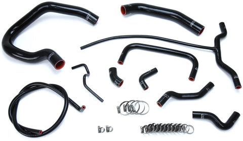 HPS Reinforced Black Reinforced Silicone Radiator + Heater Hose Kit for 04-11 Ford Ranger 4.0L V6