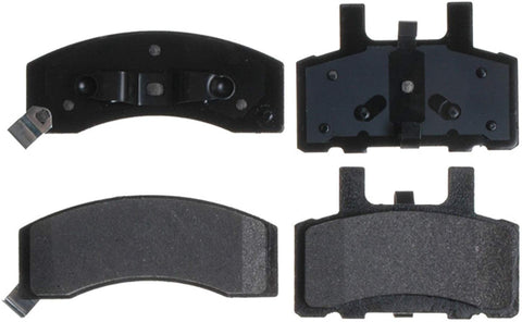 ACDelco 14D370MH Advantage Semi-Metallic Front Disc Brake Pad Set with Hardware