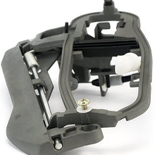 AA Ignition Front Driver Side Door Handle, Left Side Replaces 51218243615 - Fits BMW X5 2000, 2001, 2002, 2003, 2004, 2005, 2006 - Exterior Door Handle Carrier Assembly Replacement