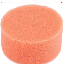 Terisass 17 Pcs/Set 2 Inch Car Cleaning Pads Auto Woolen Polisher Buffer Pad Car Sponge Buffing Polishing Pad Automotive Buffing Wax Polisher Kit