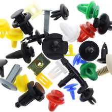 MOTOALL Mixed Auto Car Nylon Bumper Fender Trim Panel Shield Engine Cover Retainer Fastener Rivet Push Clips for GM Ford Chrysler Toyota Lexus Honda Acura Dodge Jeep - 500pcs