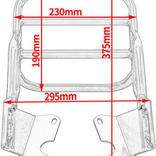 Lorababer Motorcycle R9T Rear Luggage Rack Carrier Support Shelf Holder Passenger Hand Rail Bar Grip for BMW R Nine T RnineT Scrambler/Racer/Pure/Urban G/S Accessories