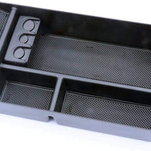 Car Center Console Organizer Tray for 2019 2020 Chevy Silverado 1500/ GMC Sierra 1500 2019 GM Vehicles Accessories (Full Console w/Bucket Seats ONLY)