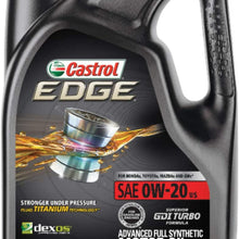 La Rosticceria Edge 0W-20 Advanced Full Synthetic Motor Oil, 5 Quart (Pack of 2)