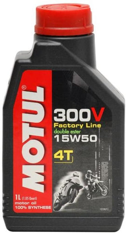 Motul 300V 4T Competition Synthetic Oil - 15W50 - 55gal. Drum 836278 / 101367