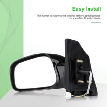 Scitoo Door Mirrors, fit for Toyota Exterior Accessories Mirrors fit 2003-2008 for Toyota Corolla with Power Controlling Non-telesccoping Non-folding Features (Driver Side)