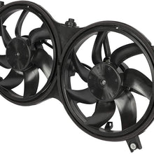 cciyu Radiator or Condenser Cooling Fan Fit for 2013 2014 2015 2016 2017 2018 for Infiniti JX35 QX60 for Nissan Pathfinder