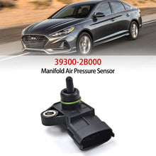 OTUAYAUTO Map Manifold Absolute Pressure Sensor 39300-2B000 - for Hyundai Accent Tucson Sonata Elantra Equus Santa Fe, Kia Forte Optima Rio Sportage - fits 2008-2019 Vehicles