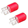 cciyu 20 Pack 194/168/T10 Warm White 12V 5W Side Marker Clearance Light Halogen Bulb (red)