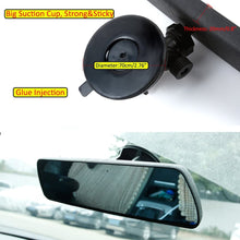 PME 9.8” Day/Night Rear View Mirror, Universal Car Truck Mirror Interior Rear View Mirror Suction Cup Rearview Mirror - Deluxe Version,Plain Mirror