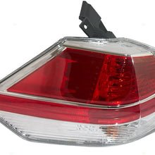 Drivers Taillight Tail Lamp Quarter Panel Mounted lens Replacement for Nissan SUV 26555-4BA0A