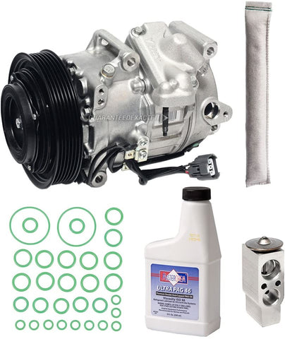 For Acura RL 2005 2006 2007 2008 2009 2010 AC Compressor w/A/C Repair Kit - BuyAutoParts 60-82312RK New